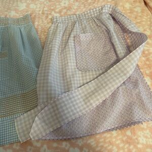 Lavender Gingham Skirt